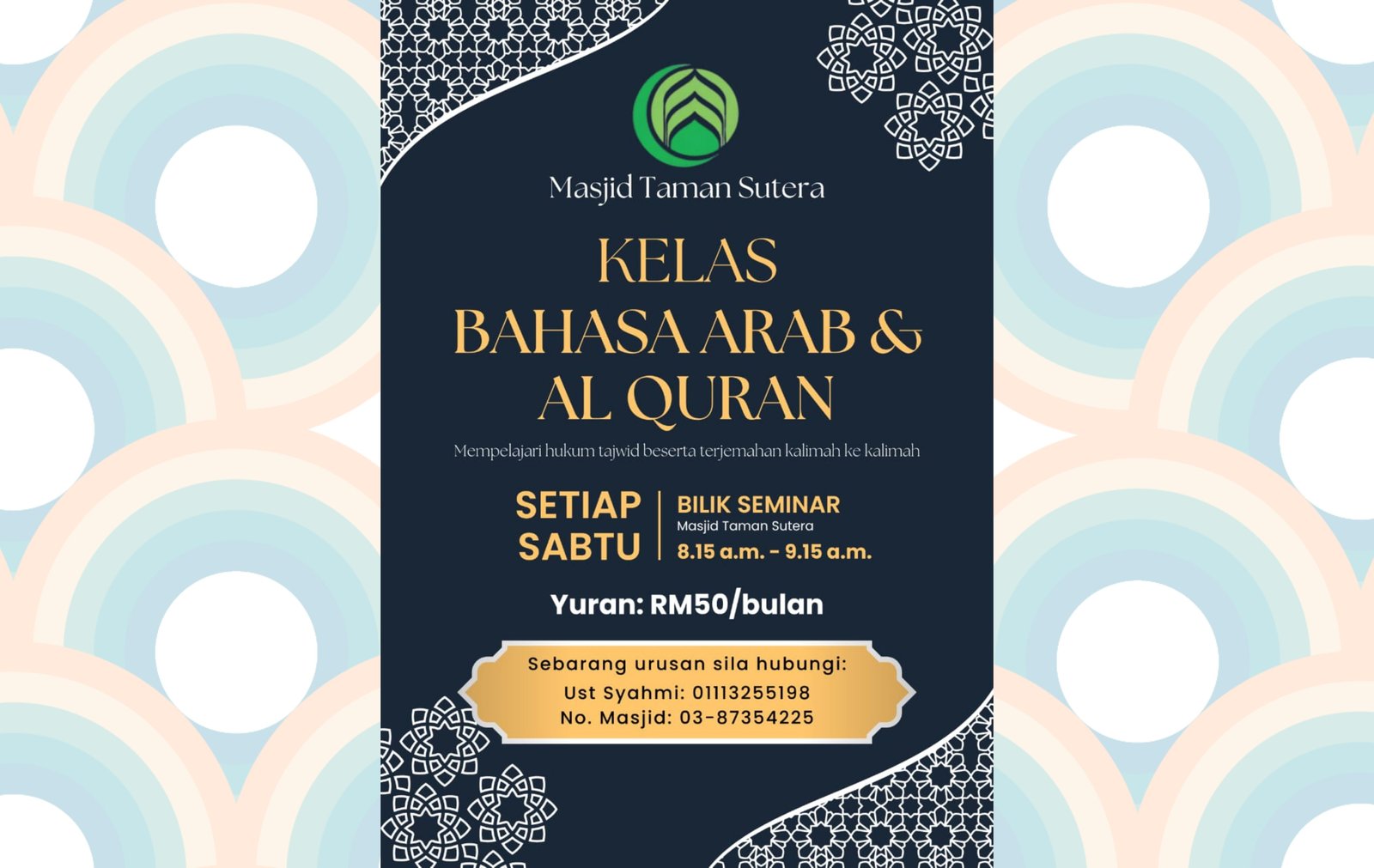 Kelas Arab Al Quran