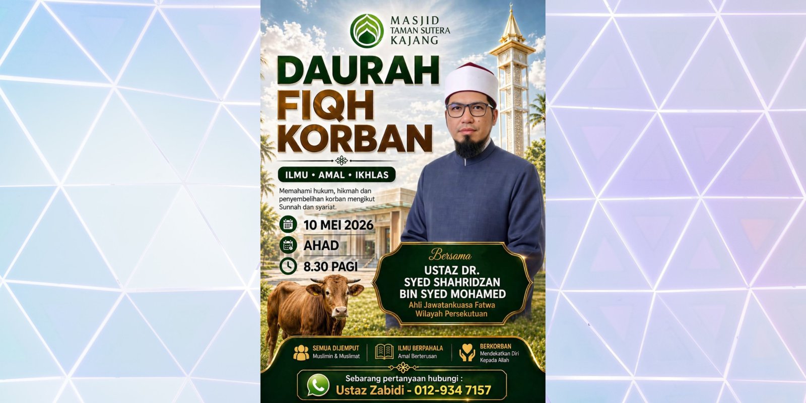 10 Mei 26 Daurah Korban